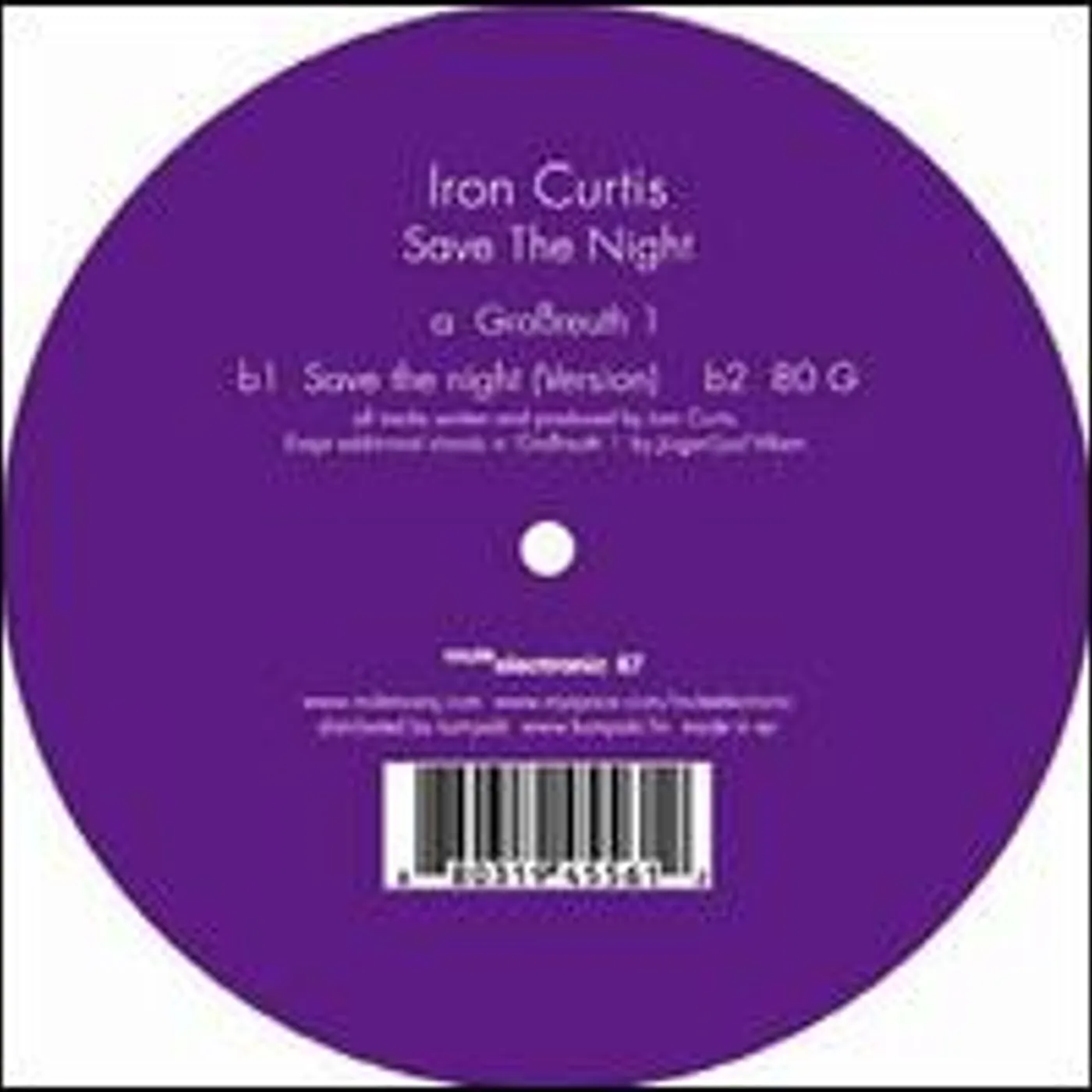 Iron Curtis Way Back Home Vinyl Record