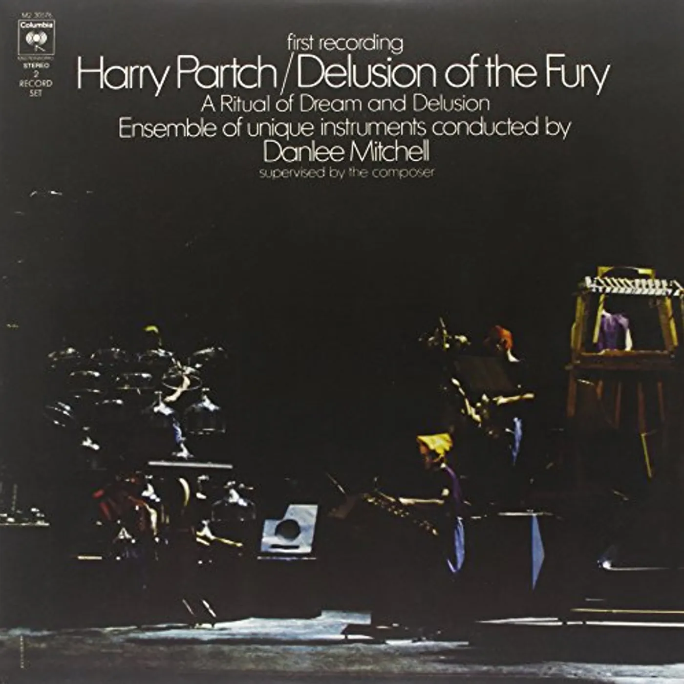 Harry Partch DELUSION OF THE FURY Vinyl Record