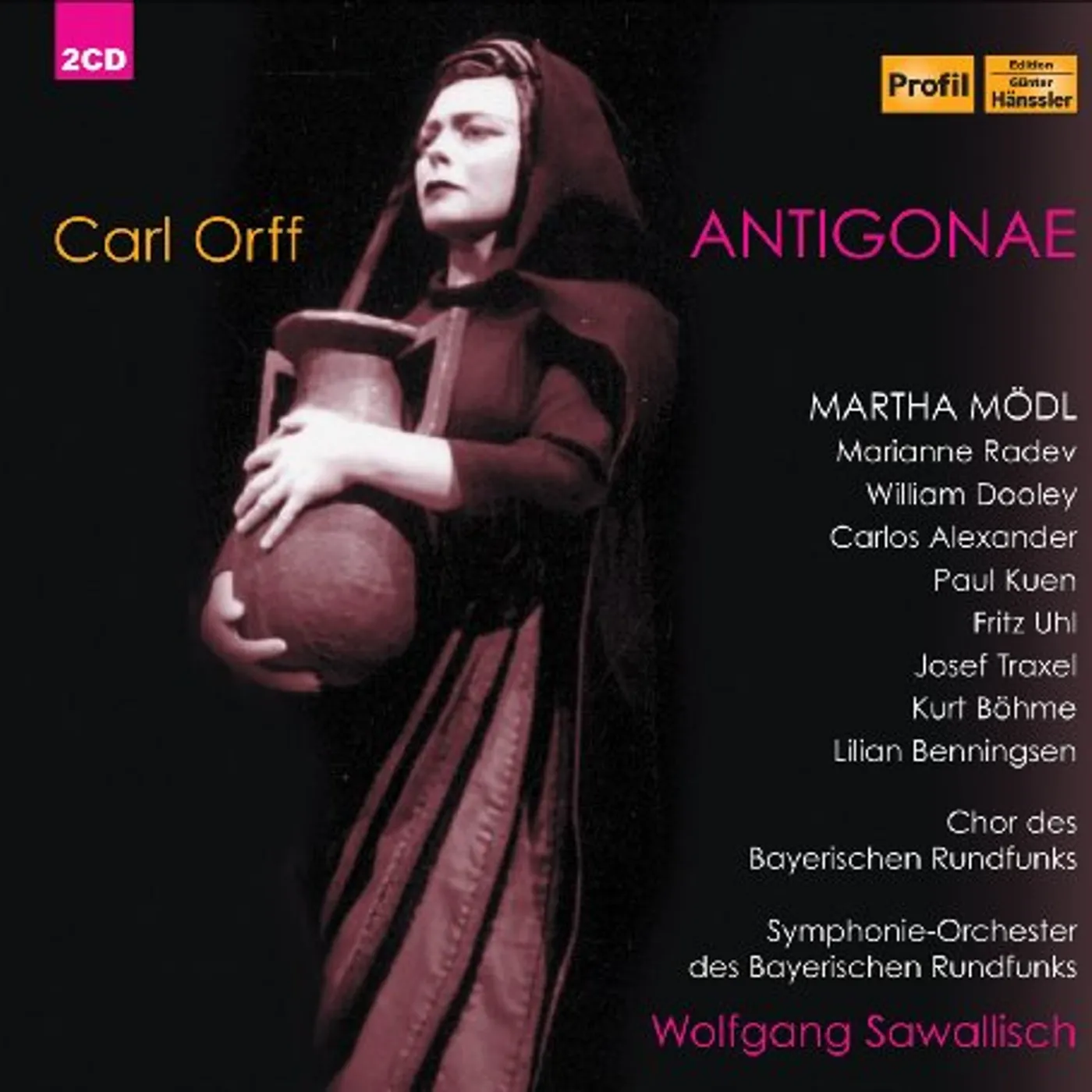 Carl Orff ANTIGONAE CD