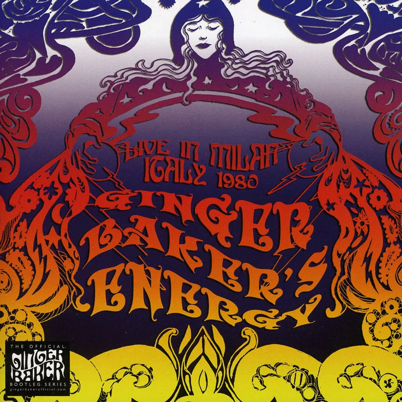 Ginger Baker LIVE IN MILAN ITALY 1980 CD