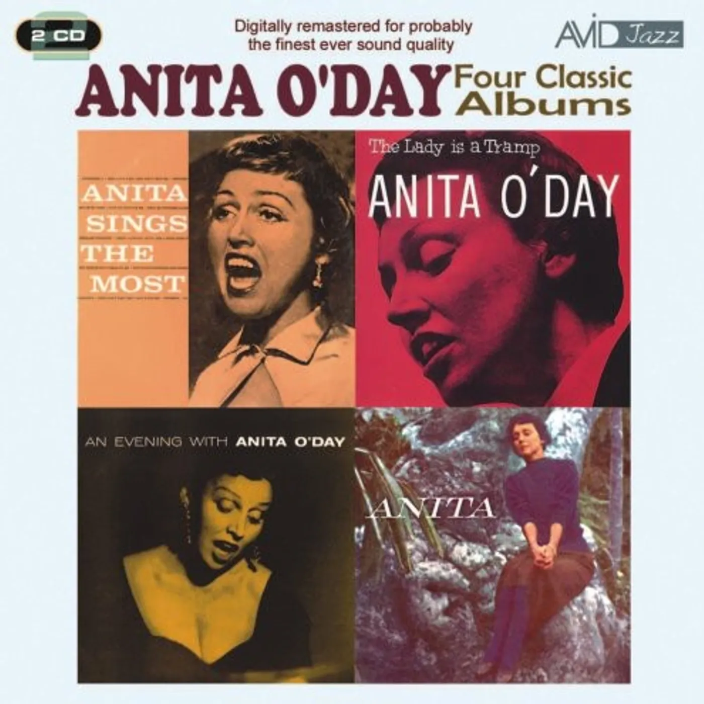 Anita O'Day FOUR CLASSIC ALBUMS CD