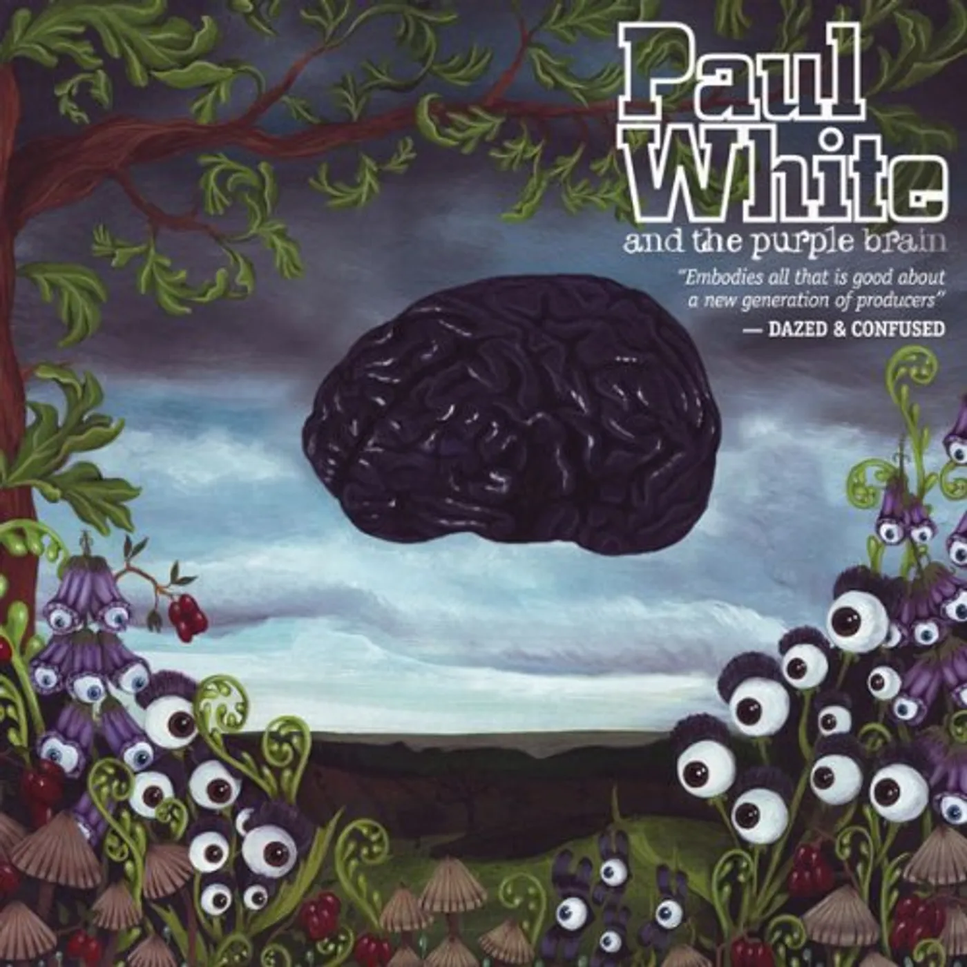 PAUL WHITE & THE PURPLE BRAIN CD