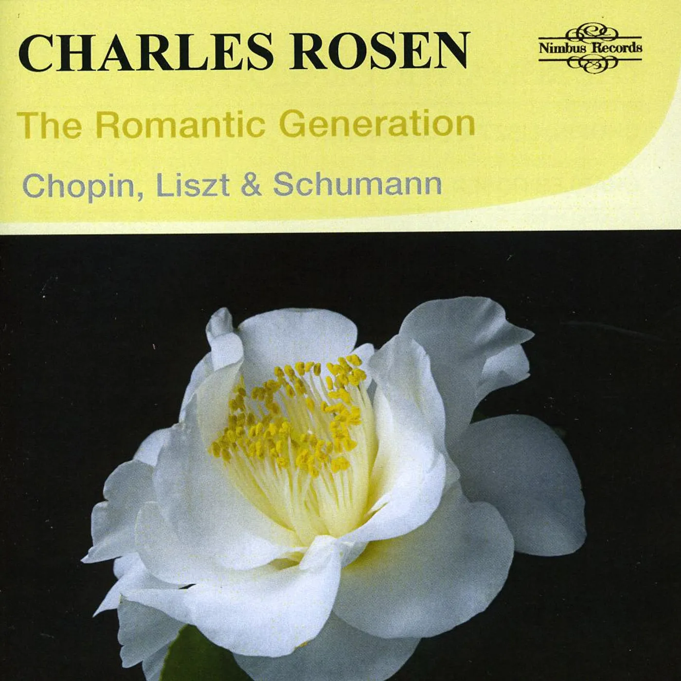 Charles Rosen ROMANTIC GENERATION CD