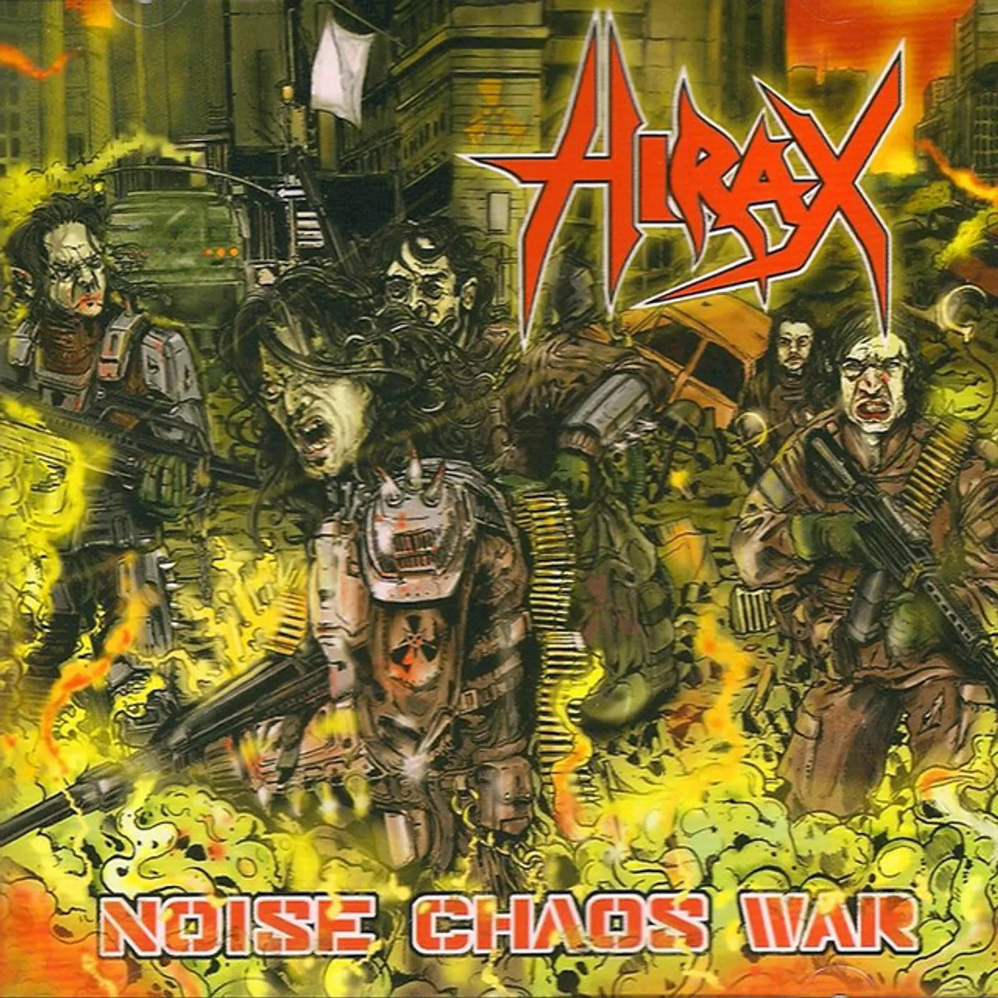 Hirax NOISE CHAOS WAR CD