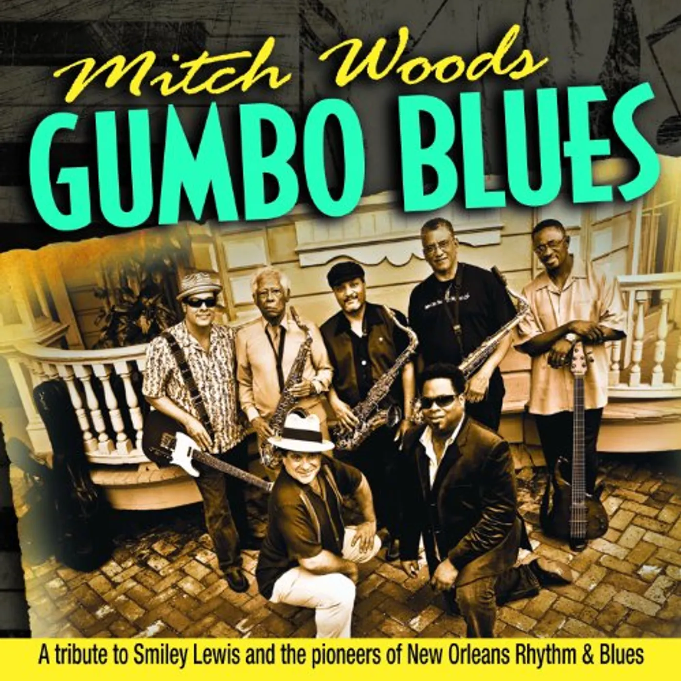 Mitch Woods GUMBO BLUES CD