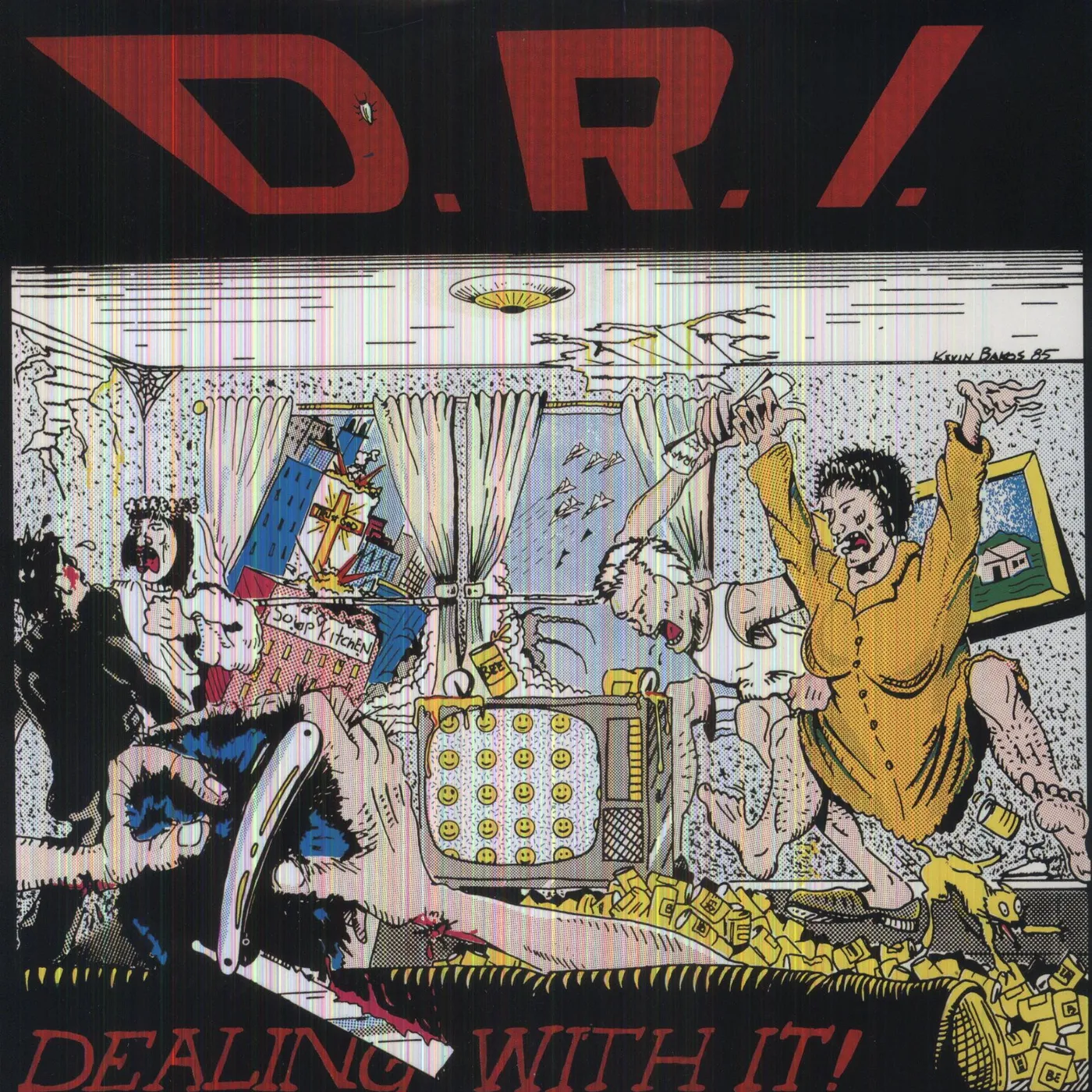D.R.I. DEALING WITH IT Vinyl Record