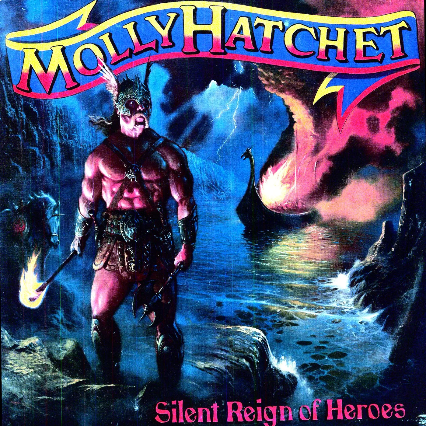 Molly Hatchet Silent Reign Of Heroes Vinyl Record