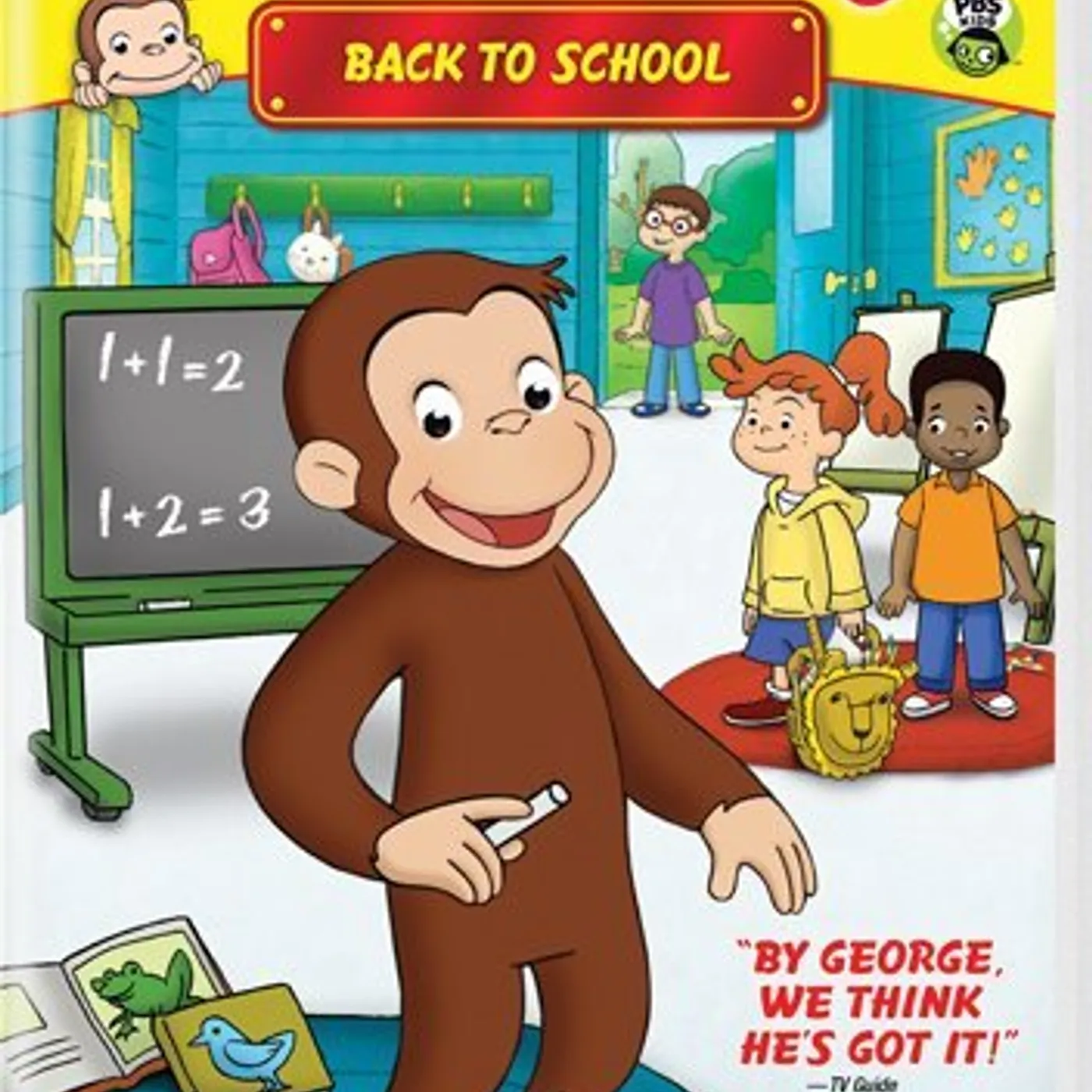 Curious George BACK TO SCHOOL DVD