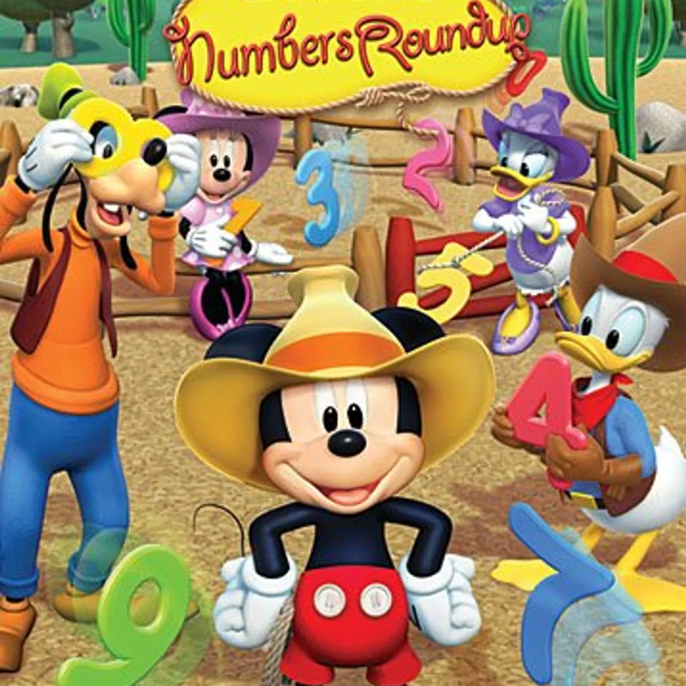 Mickey Mouse Clubhouse MICKEY'S NUMBERS ROUNDUP DVD