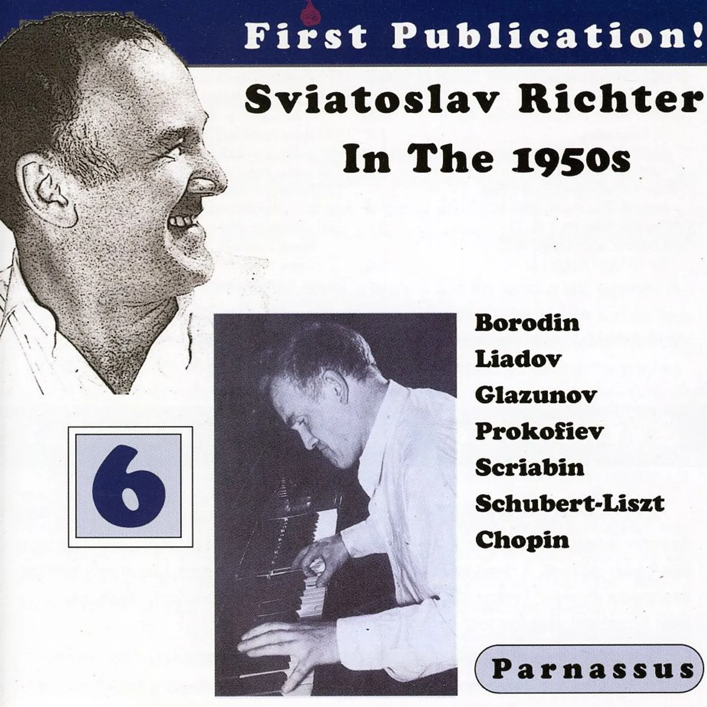 Sviatoslav Richter IN THE 1950'S 6 CD