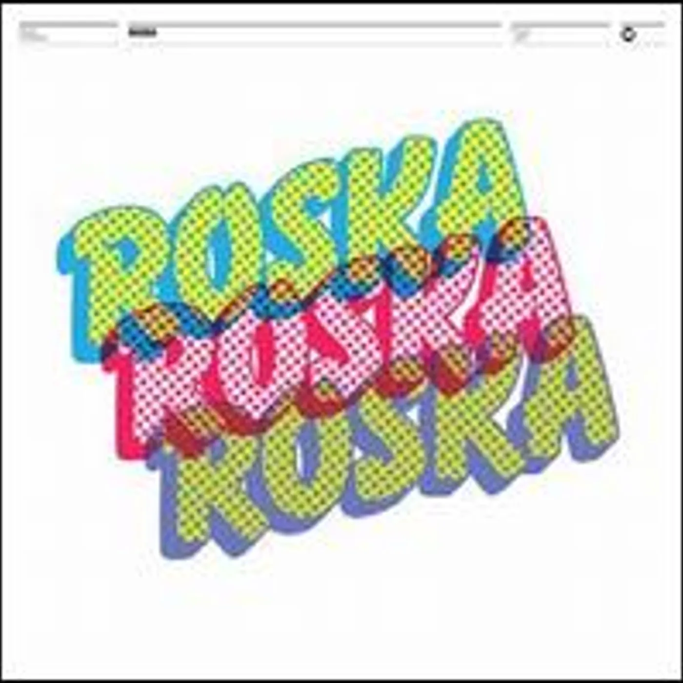 RINSE PRESENTS ROSKA 1 Vinyl Record