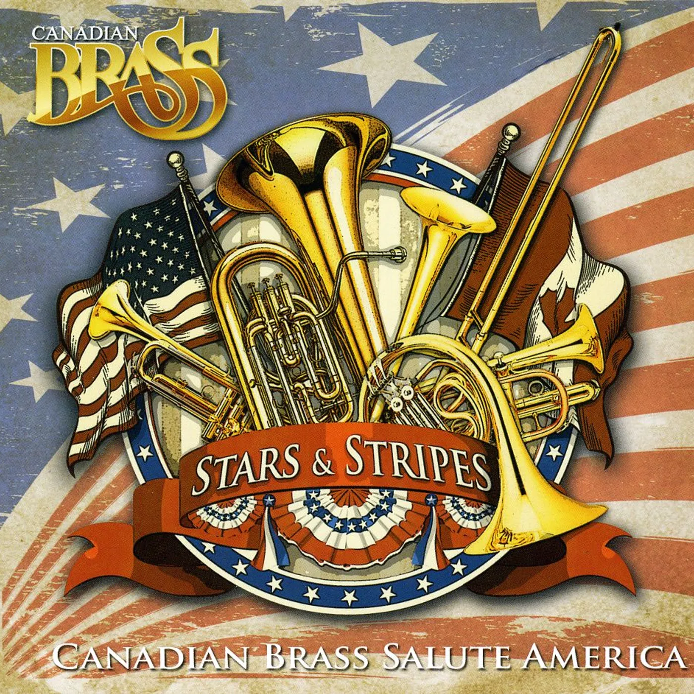 STARS & STRIPES: CANADIAN BRASS SALUTE AMERICA CD