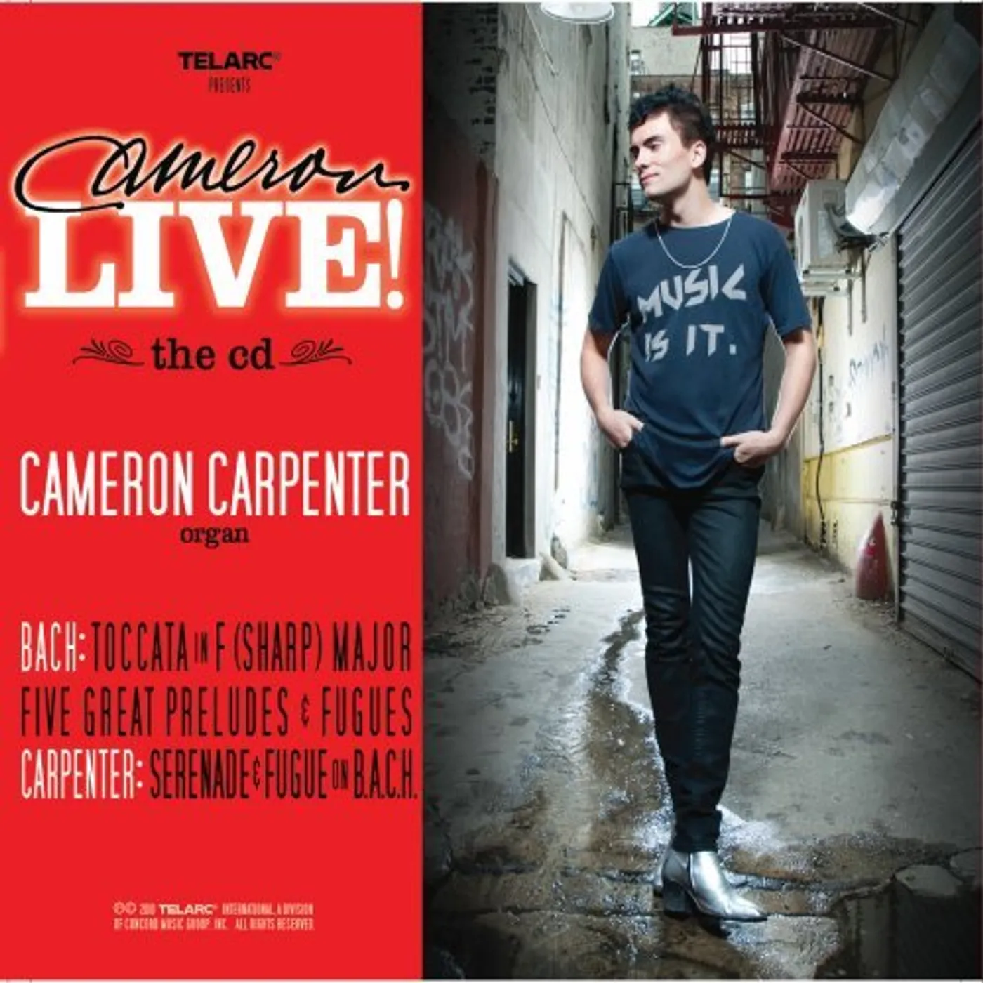 Cameron Carpenter CAMERON LIVE CD