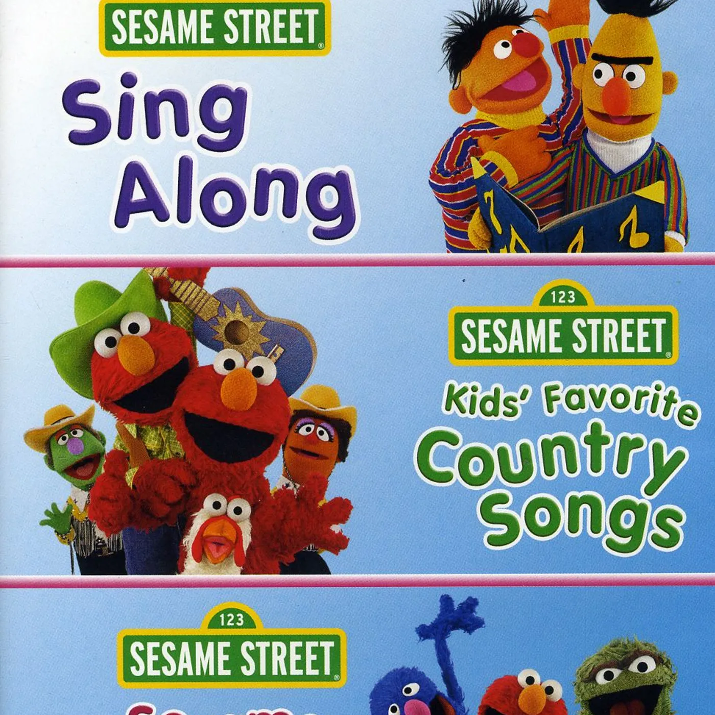 Sesame Street SING ALONG FUN PACK DVD
