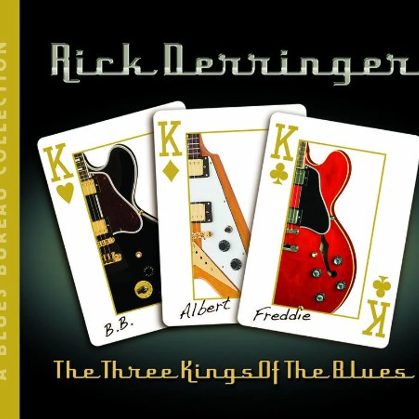 Rick Derringer THREE KINGS OF THE BLUES CD