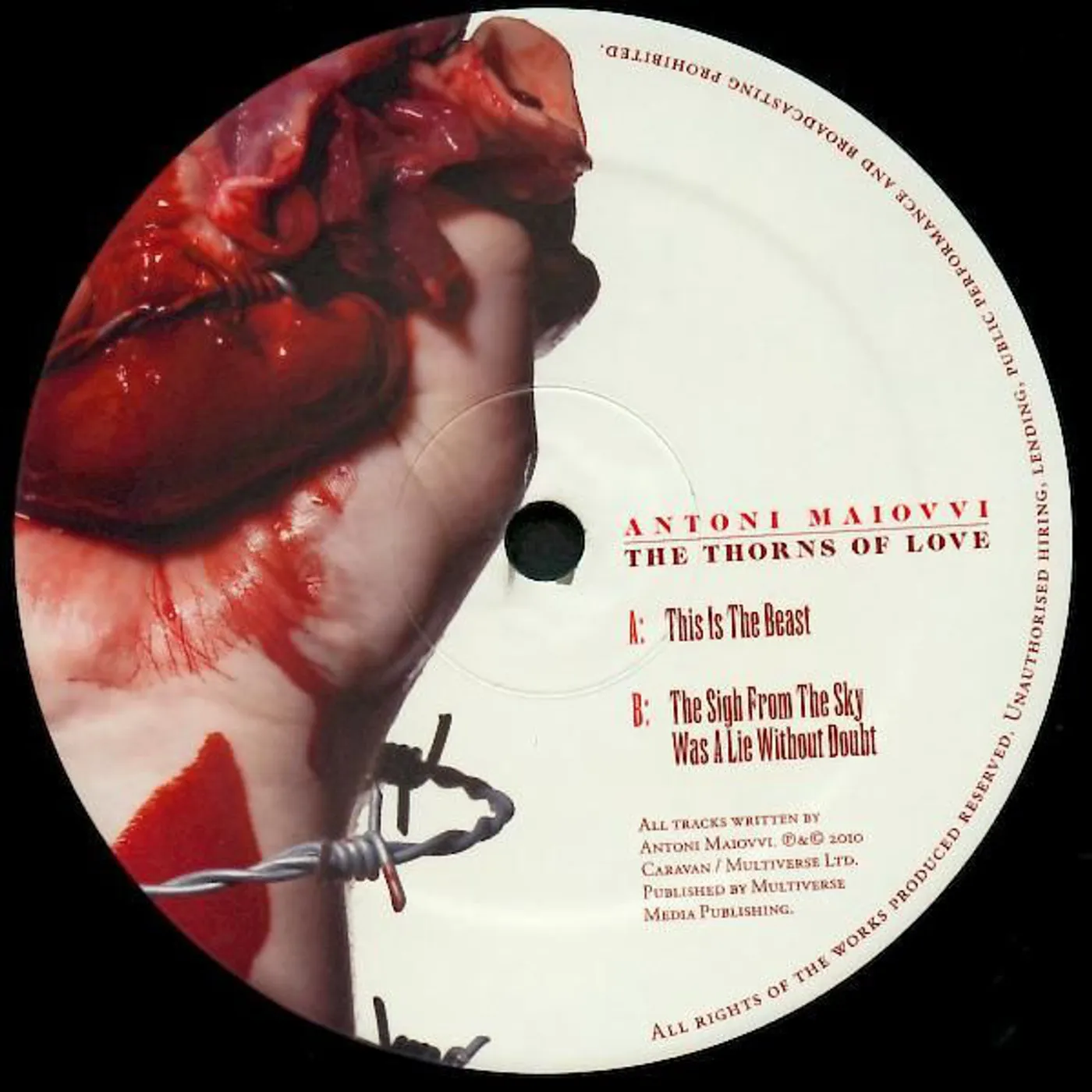 Antoni Maiovvi THORNS OF LOVE Vinyl Record