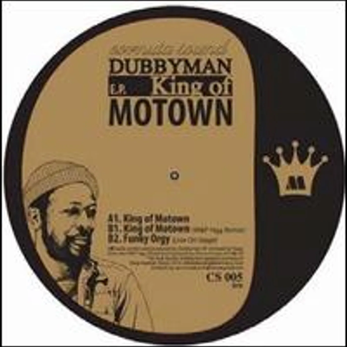 Dubbyman KING OF MOTOWN EP Vinyl Record