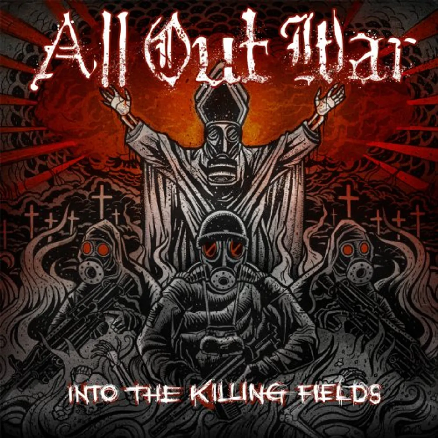 All Out War INTO THE KILLING FIELDS CD