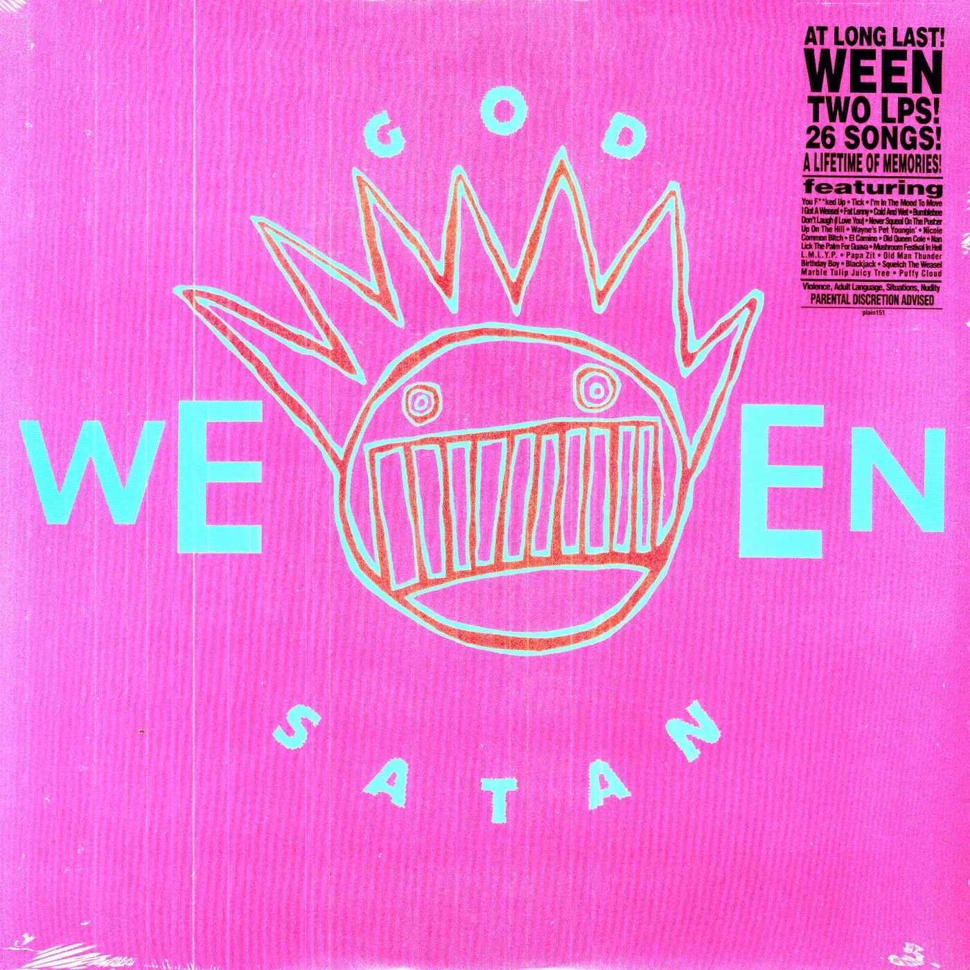 GOD WEEN SATAN Vinyl Record