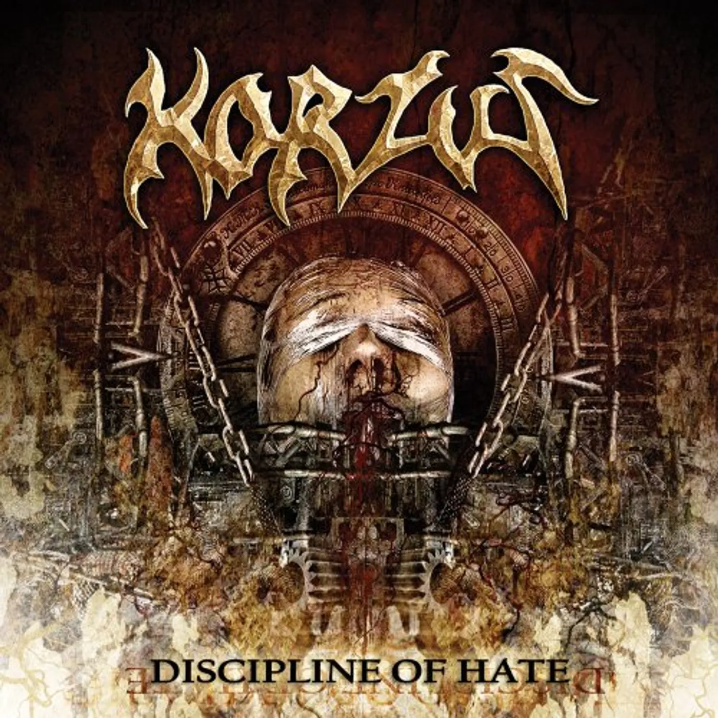 Korzus DISCIPLINE OF HATE CD