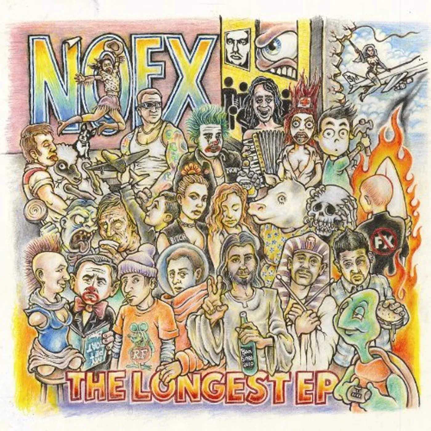 NOFX LONGEST EP CD
