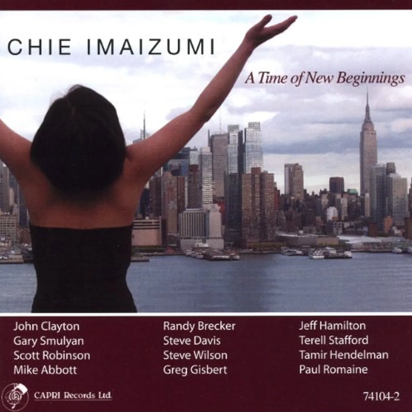 Chie Imaizumi TIME OF NEW BEGINNINGS CD