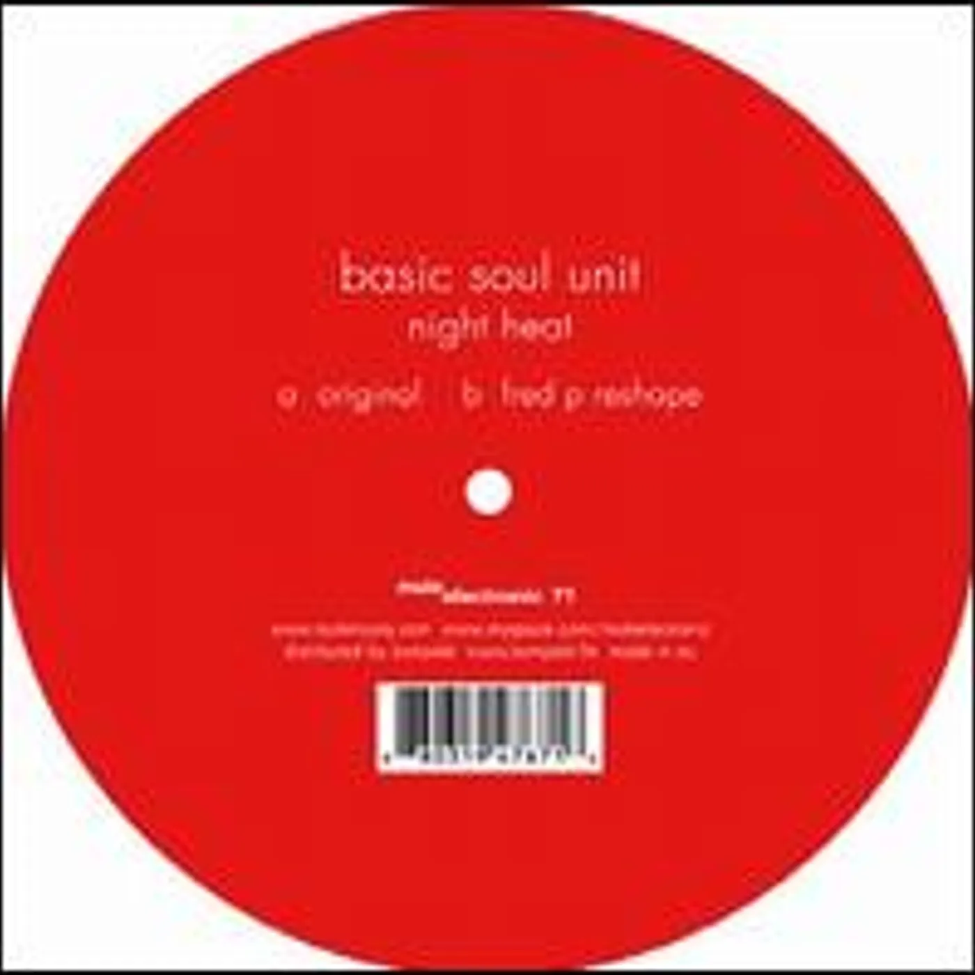 Basic Soul Unit Night Heat Vinyl Record
