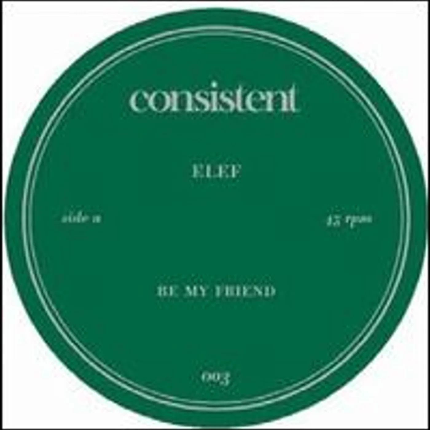Elef Be My Friend Vinyl Record