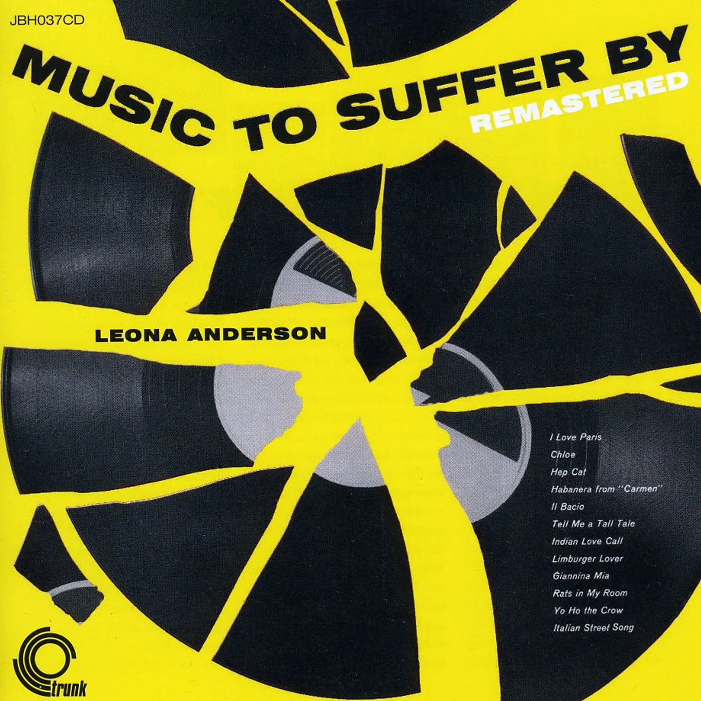 Leona Anderson MUSIC TO SUFFER BY REMASTERED CD