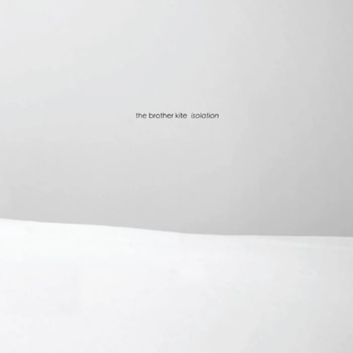 The Brother Kite ISOLATION CD