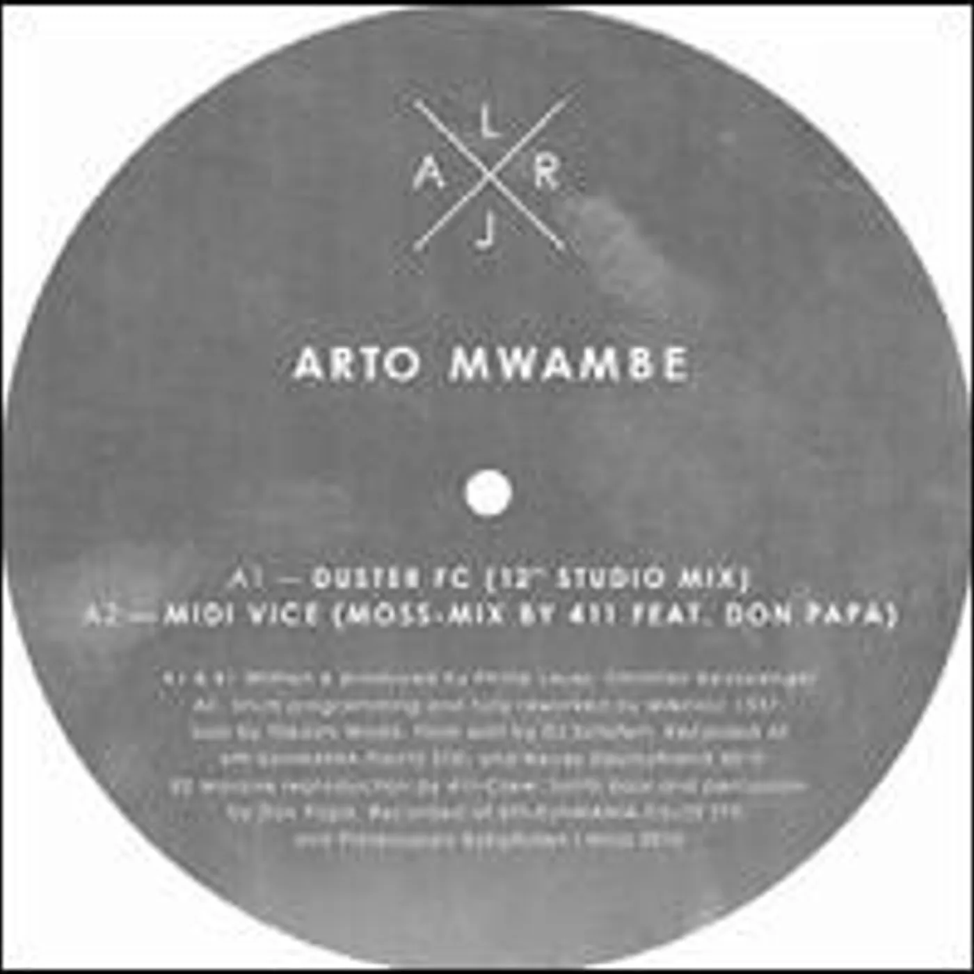 Arto Mwambe Duster FC Vinyl Record