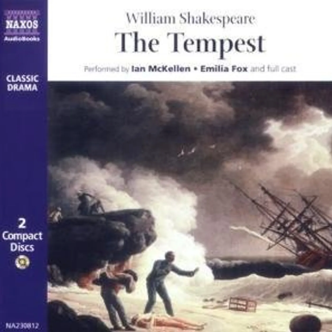 William Shakespeare TEMPEST CD
