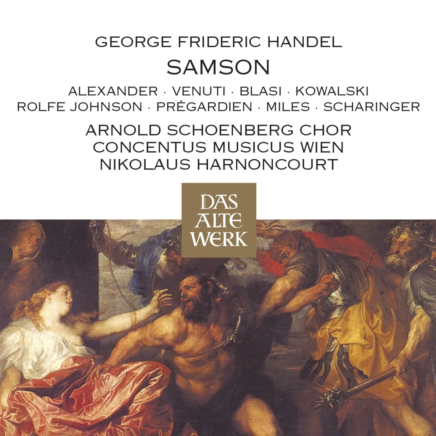 Nikolaus Harnoncourt HANDEL: SAMSON CD