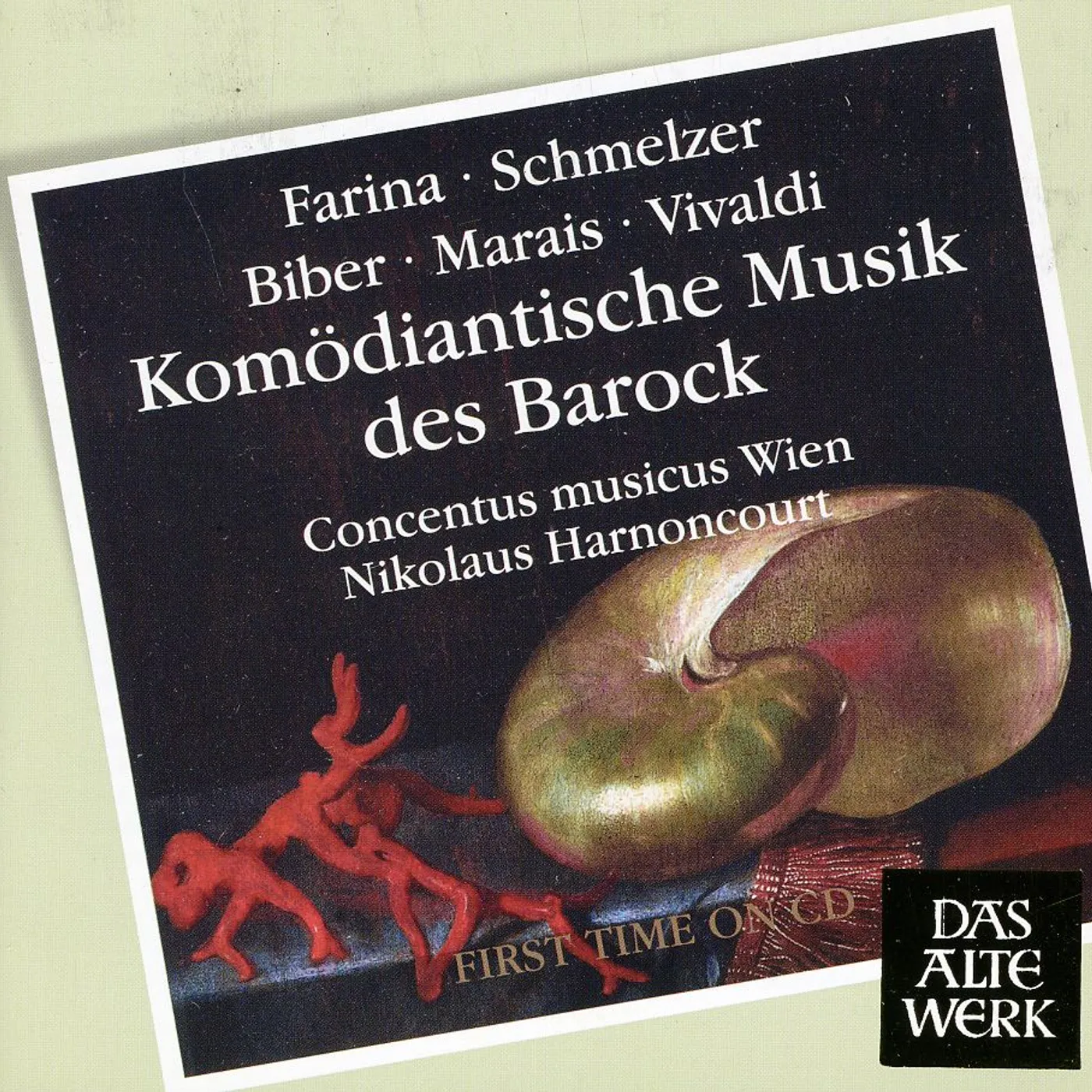 Harnoncourt / Concentus Musicus Vienna / Wiener KOMODIANTISCHE MUSIK DES BAROCK CD