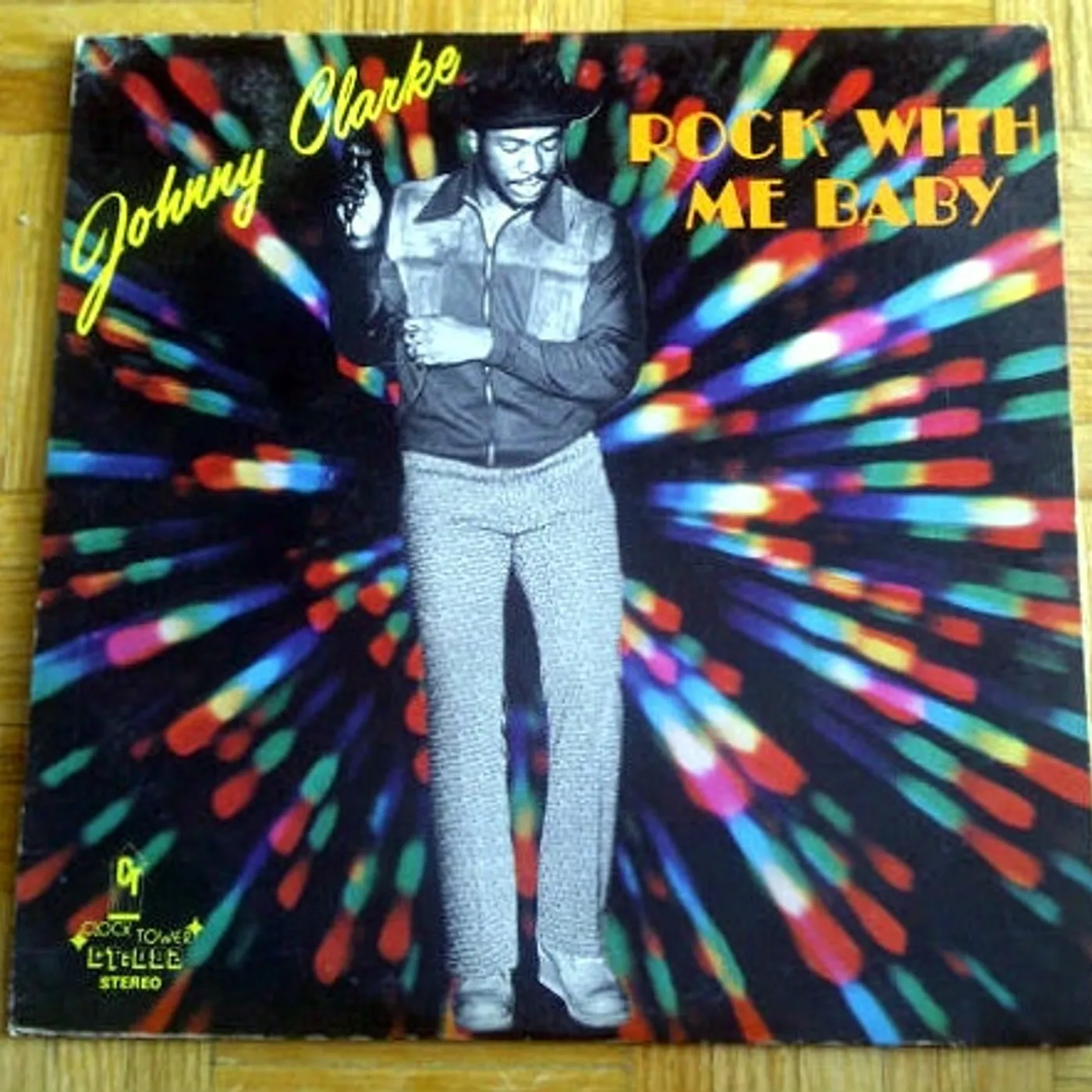 Johnny Clarke Rock With Me Baby Vinyl Record