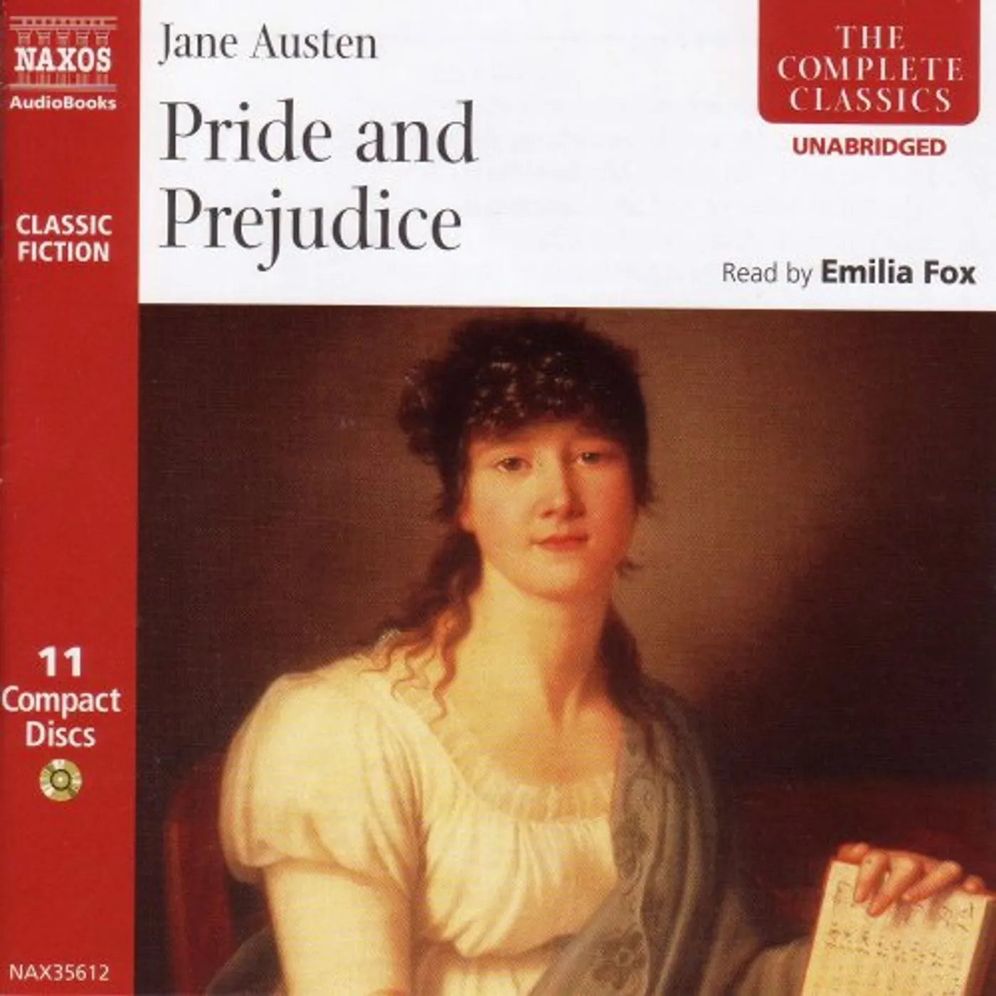 Jane Austen PRIDE & PREJUDICE CD