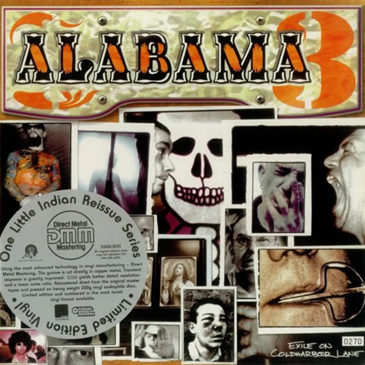Alabama 3 EXILE ON COLDHARBOUR Vinyl Record
