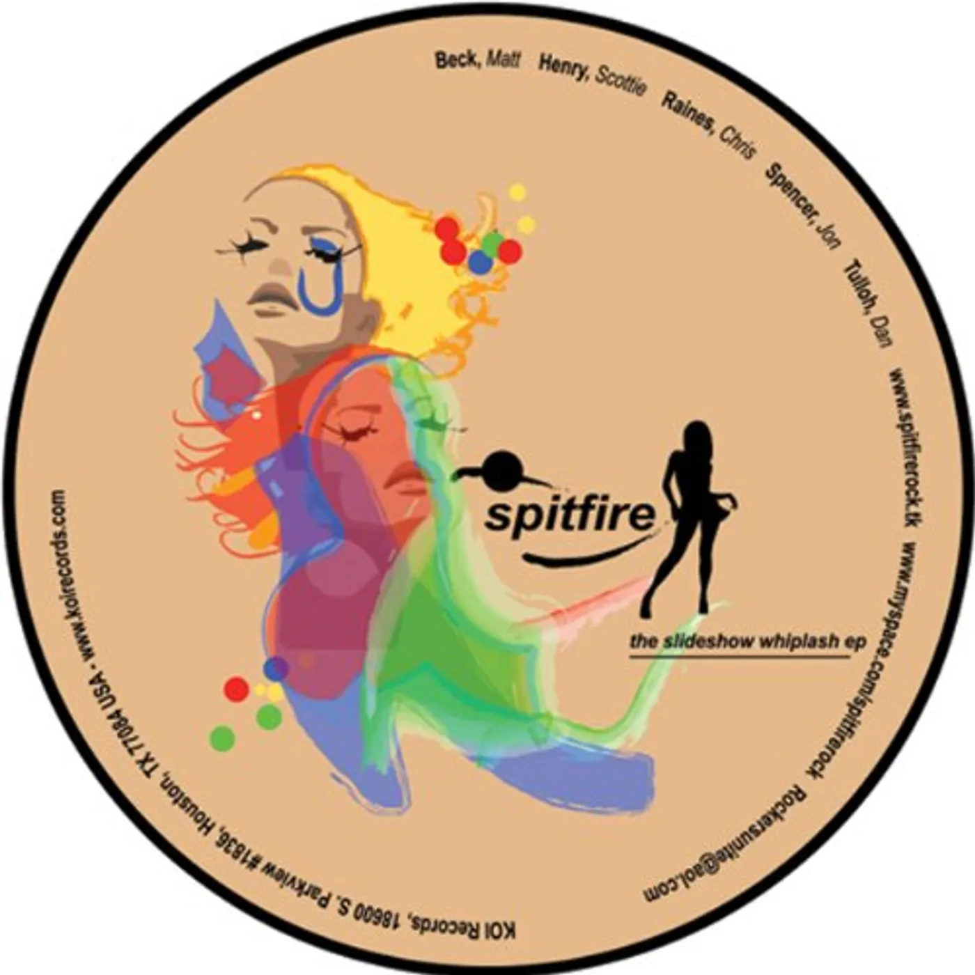 Spitfire SLIDESHOW WHIPLASH Vinyl Record
