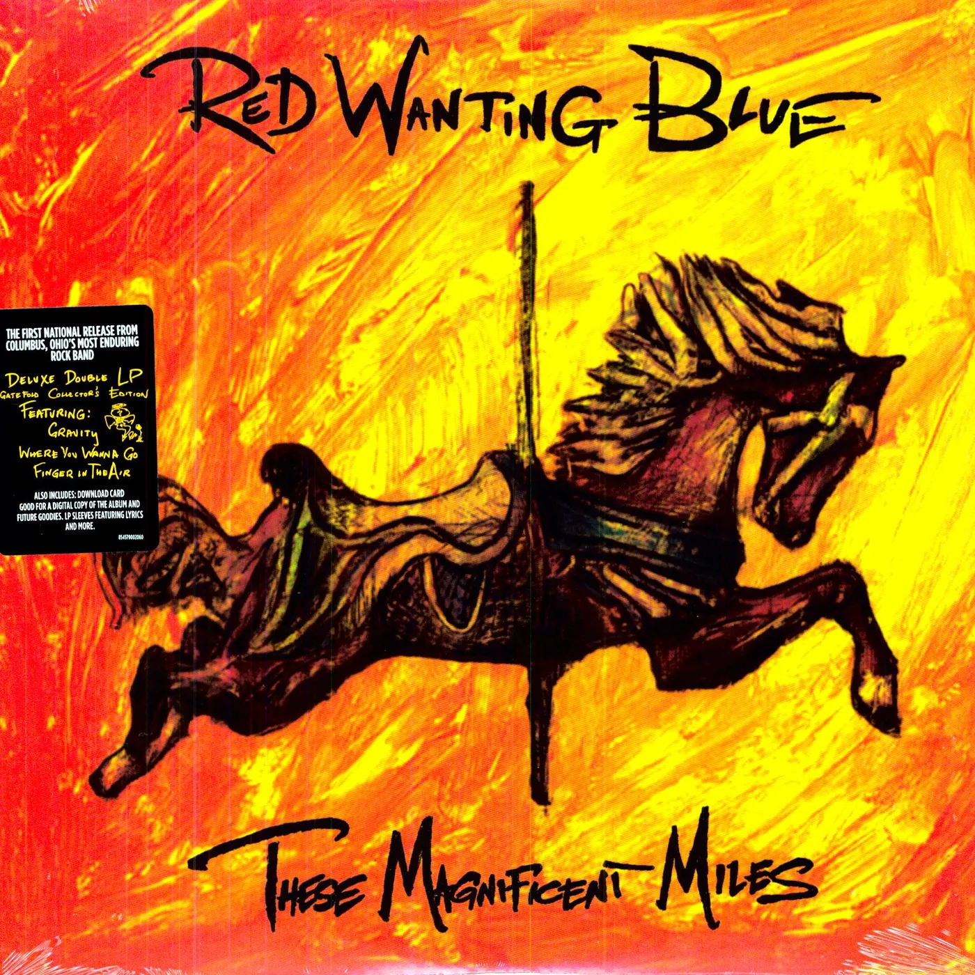 Red Wanting Blue These Magnificent Miles Vinyl Record