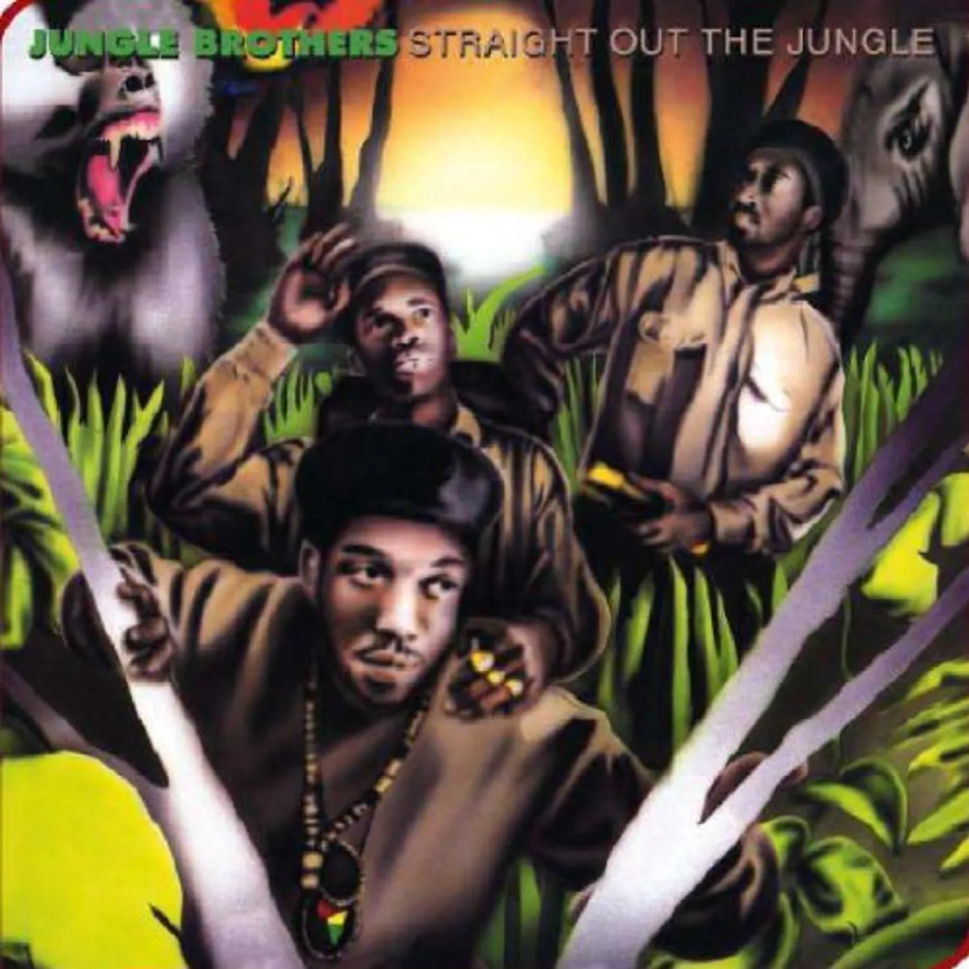 Jungle Brothers STRAIGHT OUT THE JUNGLE CD