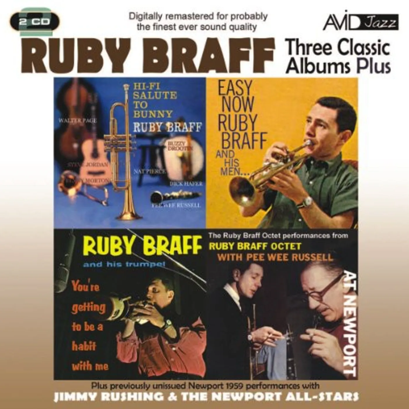 Ruby Braff THREE CLASSIC ALBUMS PLUS CD