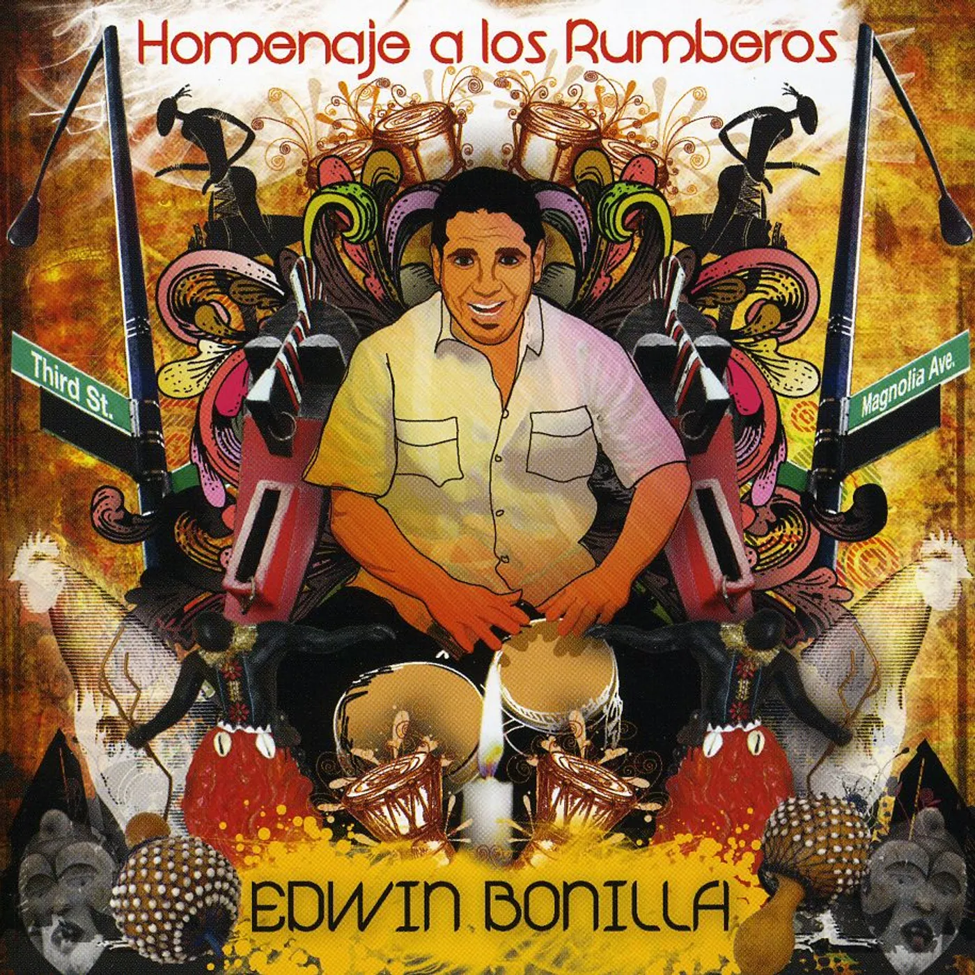 Edwin Bonilla HOMENAJE A LOS RUMBEROS CD