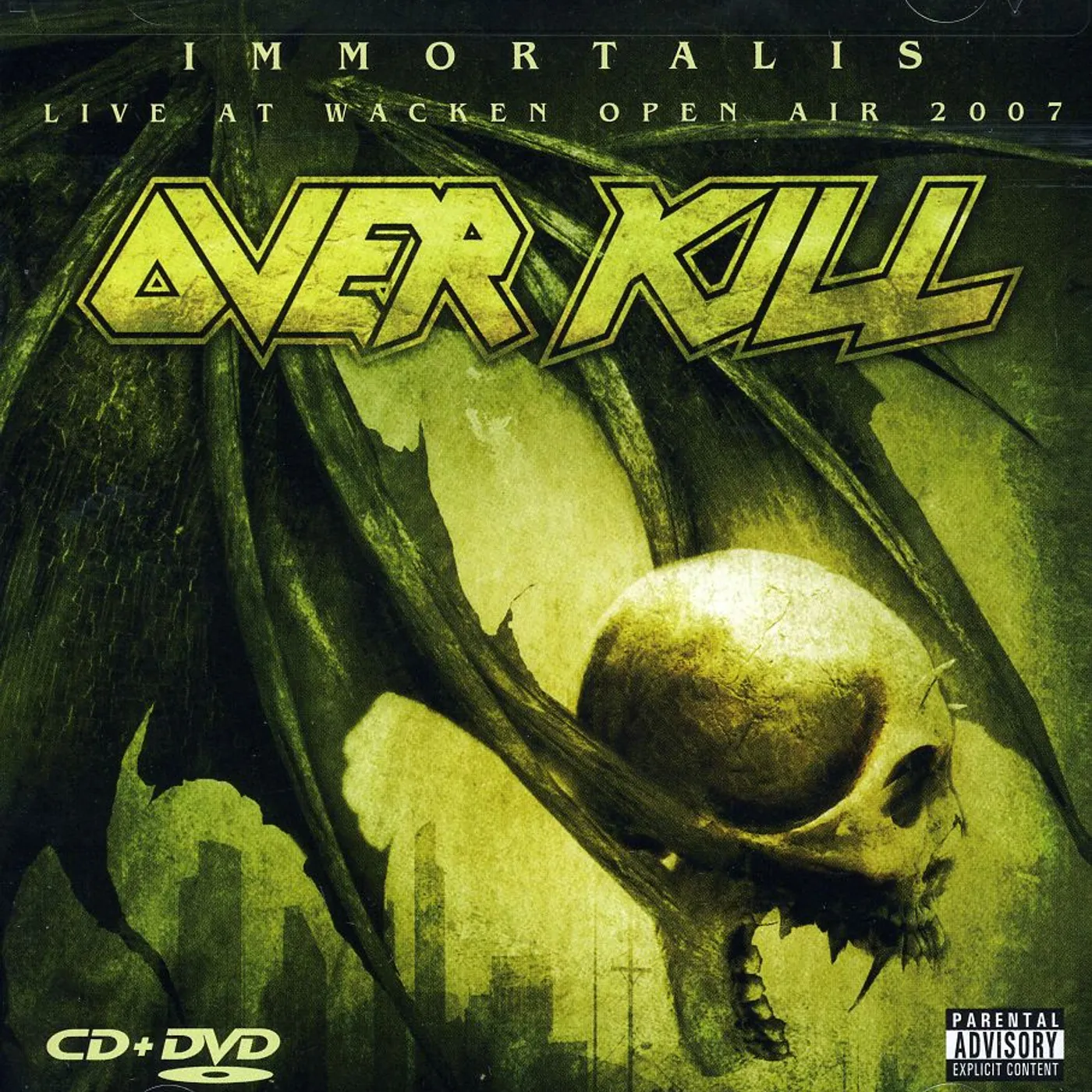 Overkill IMMORTALIS / LIVE AT WACKEN CD