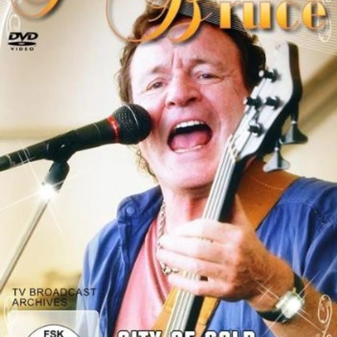 Jack Bruce CITY OF GOLD: LIVE PERFORMANCES DVD