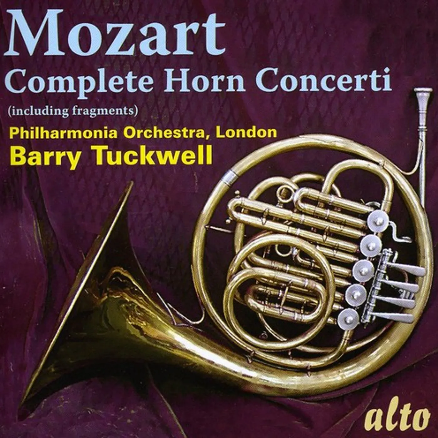 W.A. Mozart HORN CONCERTOS CD