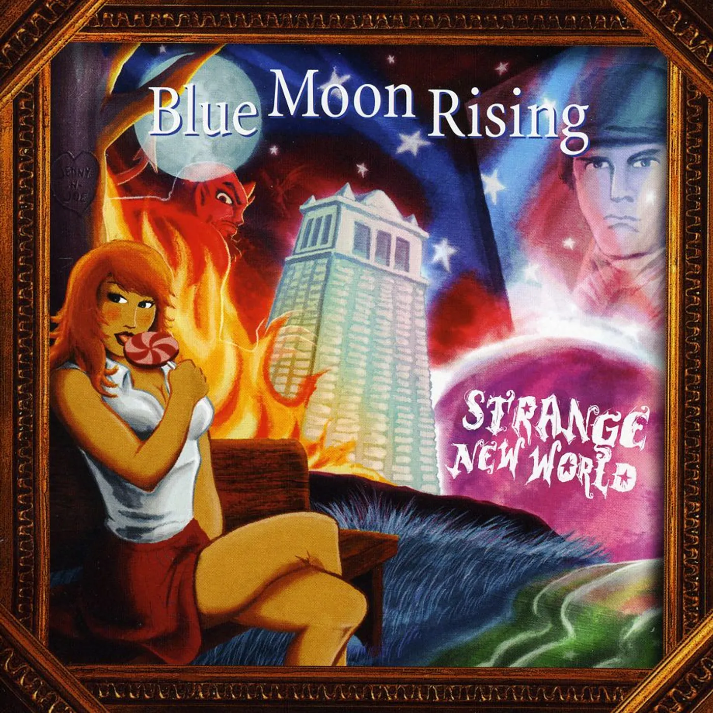 Blue Moon Rising STRANGE NEW WORLD CD