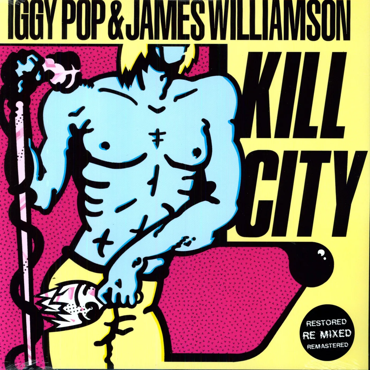 Iggy Pop & James Williamson Kill City Vinyl Record