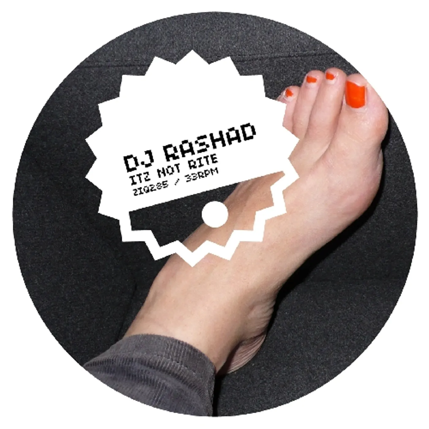 DJ Rashad Itz Not Rite Vinyl Record