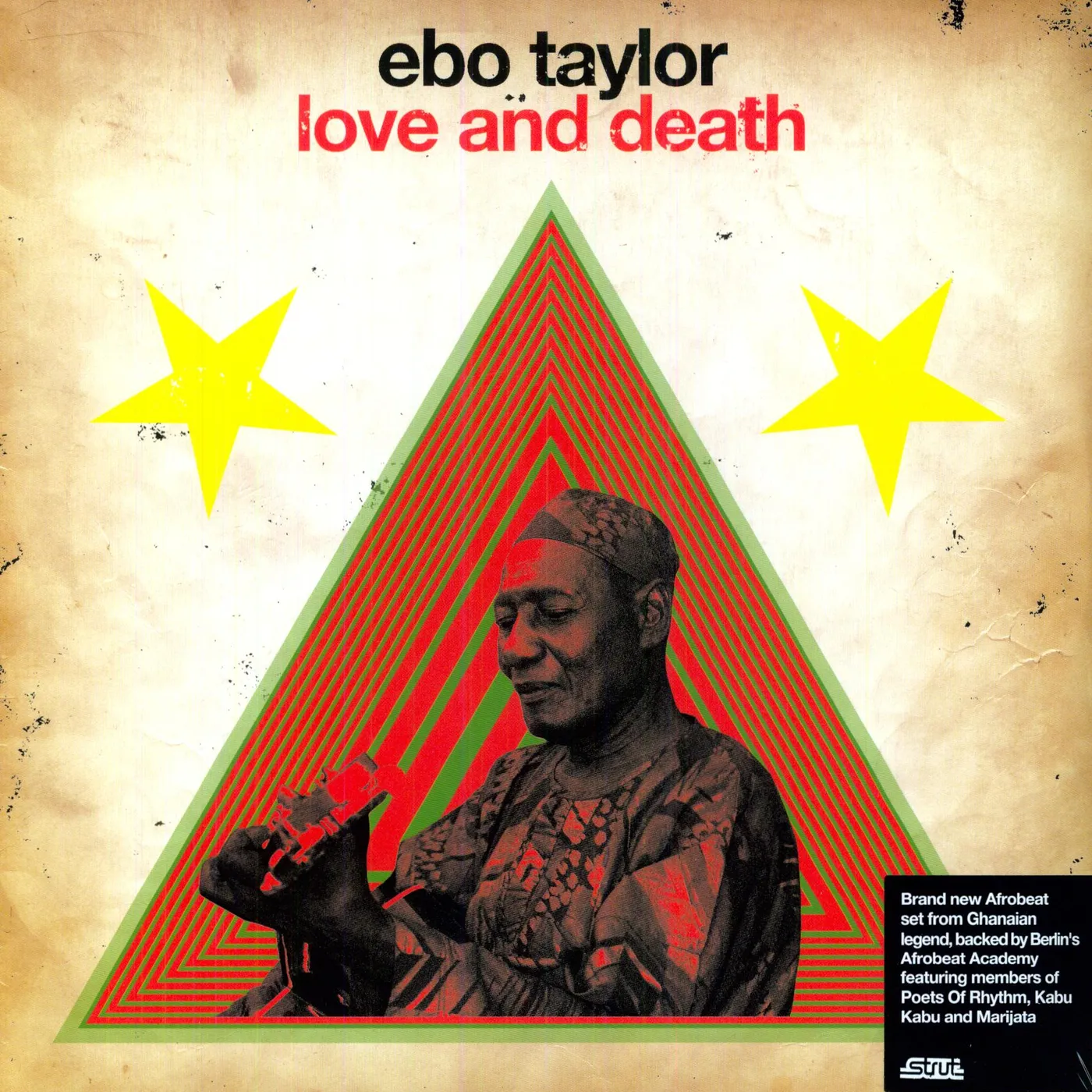 Ebo Taylor Love & Death Vinyl Record