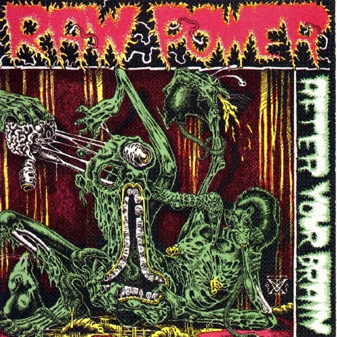 Raw Power AFTER YOUR BRAIN Vinyl Record